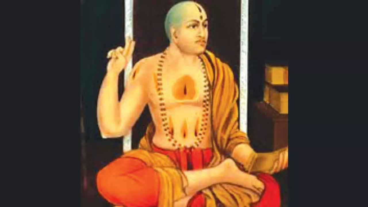 Postage stamp to honour Madhwacharya, proponent of Dvaita philosophy Postage stamp to honour Madhwacharya, proponent of Dvaita philosophy