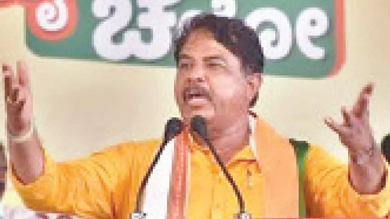 Shivakumar should apologise to Hindus: LoP Shivakumar should apologise to Hindus: LoP