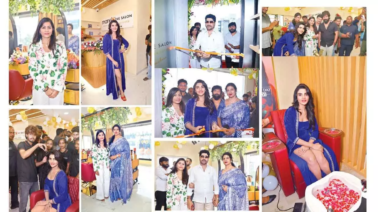 Jabardasth Varsha Inaugurates Manea The Salon’s 79th Outlet in Kondapur Jabardasth Varsha Inaugurates Manea The Salon’s 79th Outlet in Kondapur