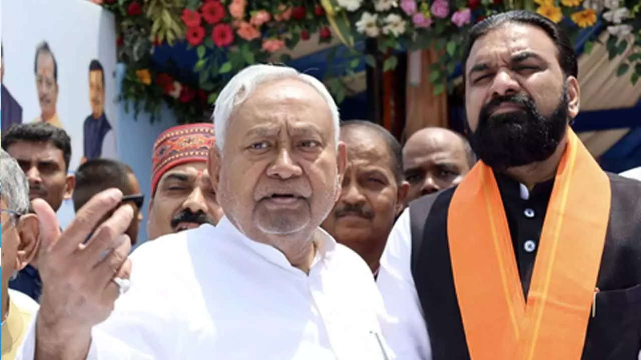 CM Nitish Kumar condemns indecent remarks against PM Modi, mother during Voter Adhikar Yatra CM Nitish Kumar condemns indecent remarks against PM Modi, mother during Voter Adhikar Yatra