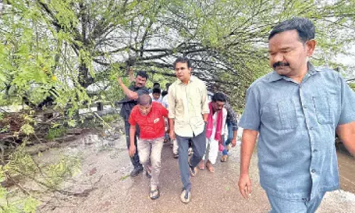Revanth fiddling while State reels under floods, says KTR