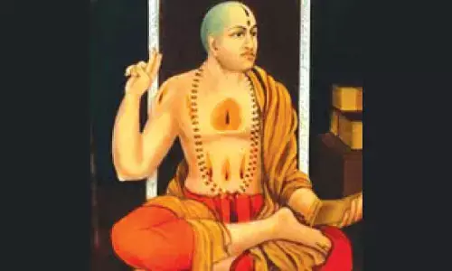 Postage stamp to honour Madhwacharya,  proponent of Dvaita philosophy