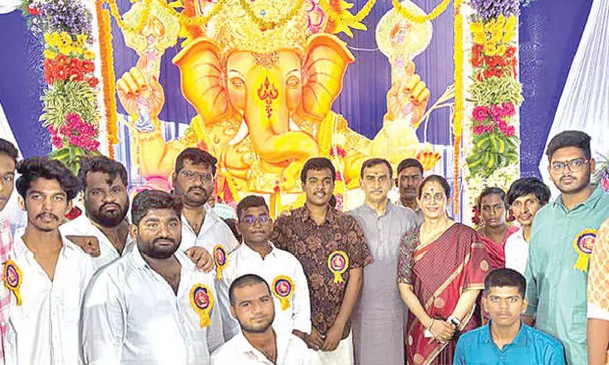 May the blessings of Lord Ganesha reach all people: MLA