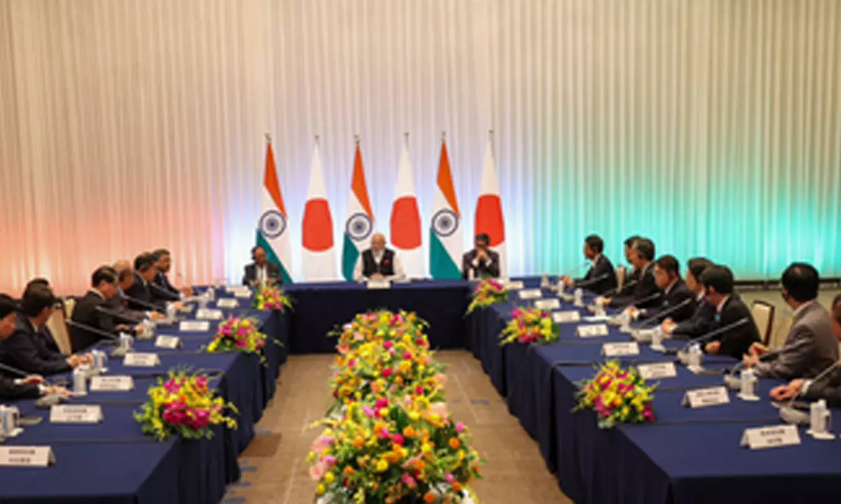 PM Modi meets Governors of 16 Japanese prefectures in Tokyo PM Modi meets Governors of 16 Japanese prefectures in Tokyo