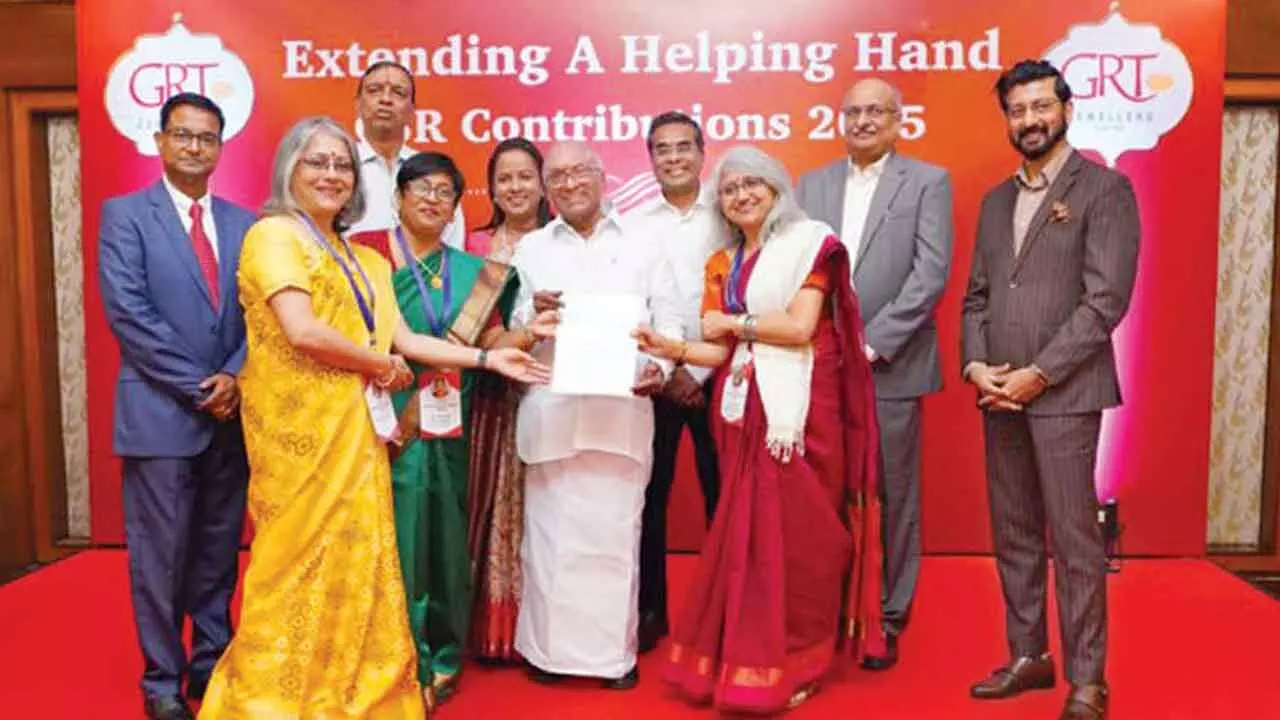 GRT donates Rs 1 cr to Kidney Foundation GRT donates Rs 1 cr to Kidney Foundation