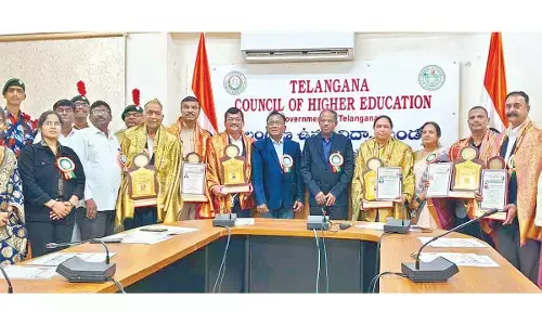 TGCHE presents Major Dhyan Chand Excellence Awards to sports educators