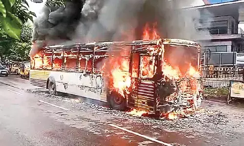 RTC bus gutted due to short circuit