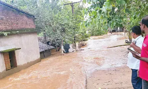 100 villages still under flood water