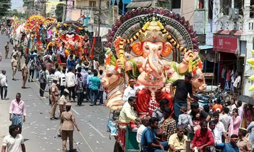 Traffic diversions in Puducherry tomorrow for Ganesh idol immersion procession