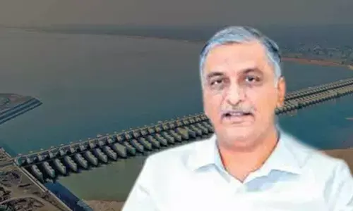Harish Rao Files Petition in High Court  to suspend Kaleshwaram Report