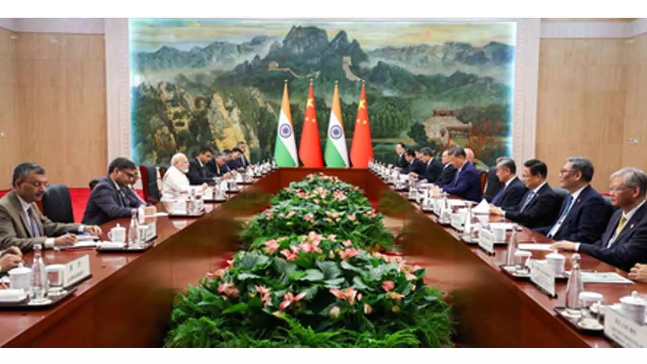 PM Modi, Chinese President Xi Jinping agree to promote people-to-people exchanges PM Modi, Chinese President Xi Jinping agree to promote people-to-people exchanges
