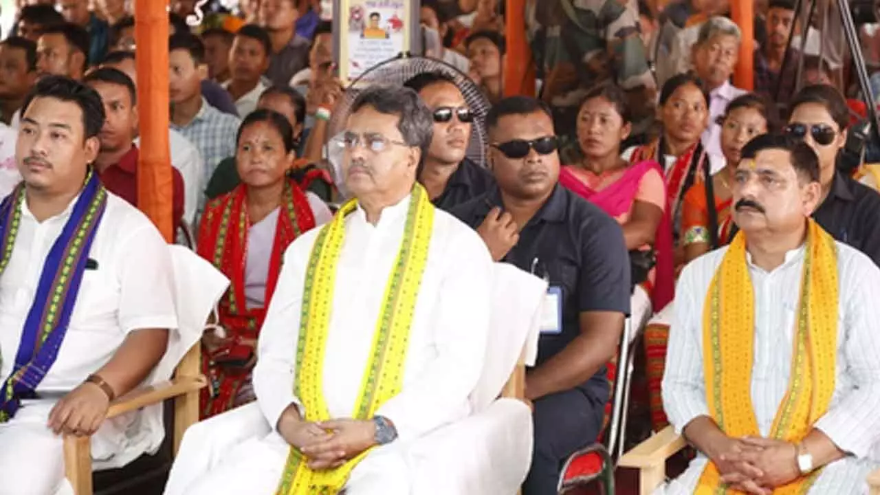 BJP govt prioritises development, lawbreakers will be punished: Tripura CM Saha BJP govt prioritises development, lawbreakers will be punished: Tripura CM Saha