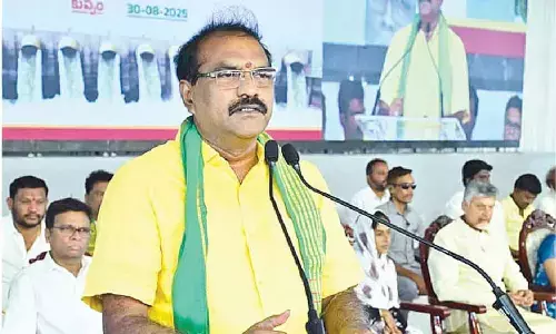 CM fulfilled Rayalaseema’s dream with Asia’s largest canal: Minister Nimmala