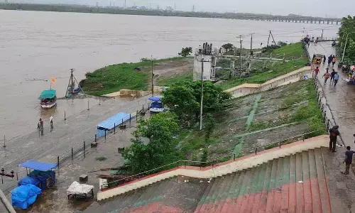 Second Flood Warning Issued at Bhadrachalam as Godavari Rises to 48 Feet