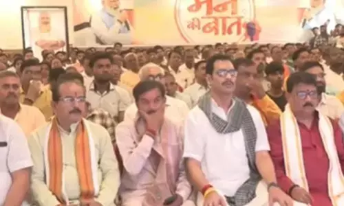 BJP leaders across India tune in to PM Modi’s 125th episode of Mann Ki Baat