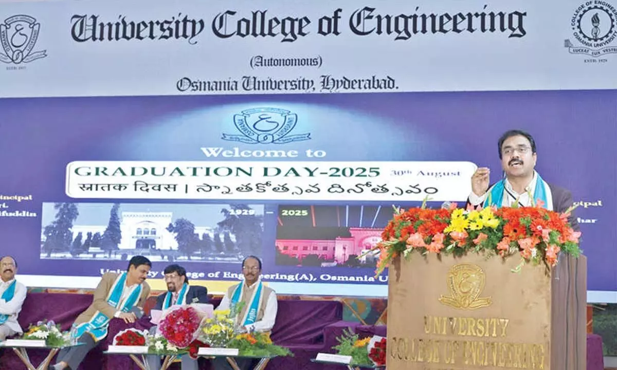 Embrace innovation, integrity and societal responsibility to find solutions: OU V-C
