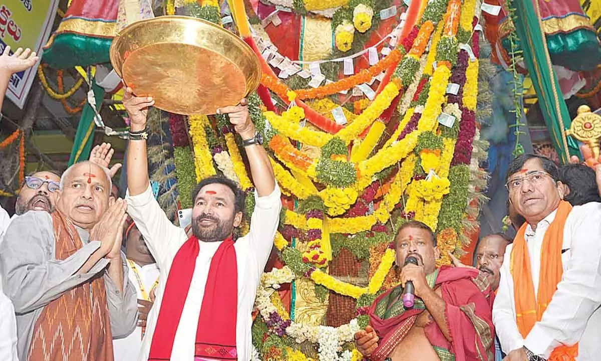 Kishan Reddy calls on people to ‘Go Swadeshi’, boycott foreign goods