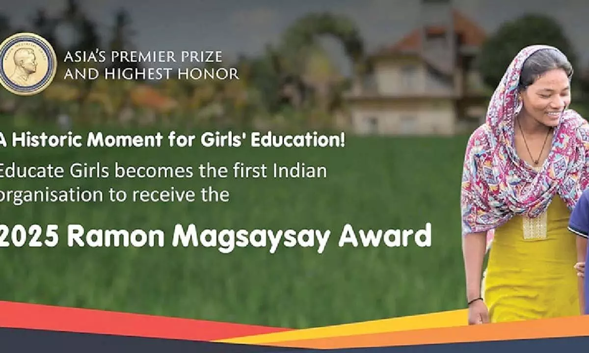 Educate Girls creates history, wins Magsaysay Award Educate Girls creates history, wins Magsaysay Award