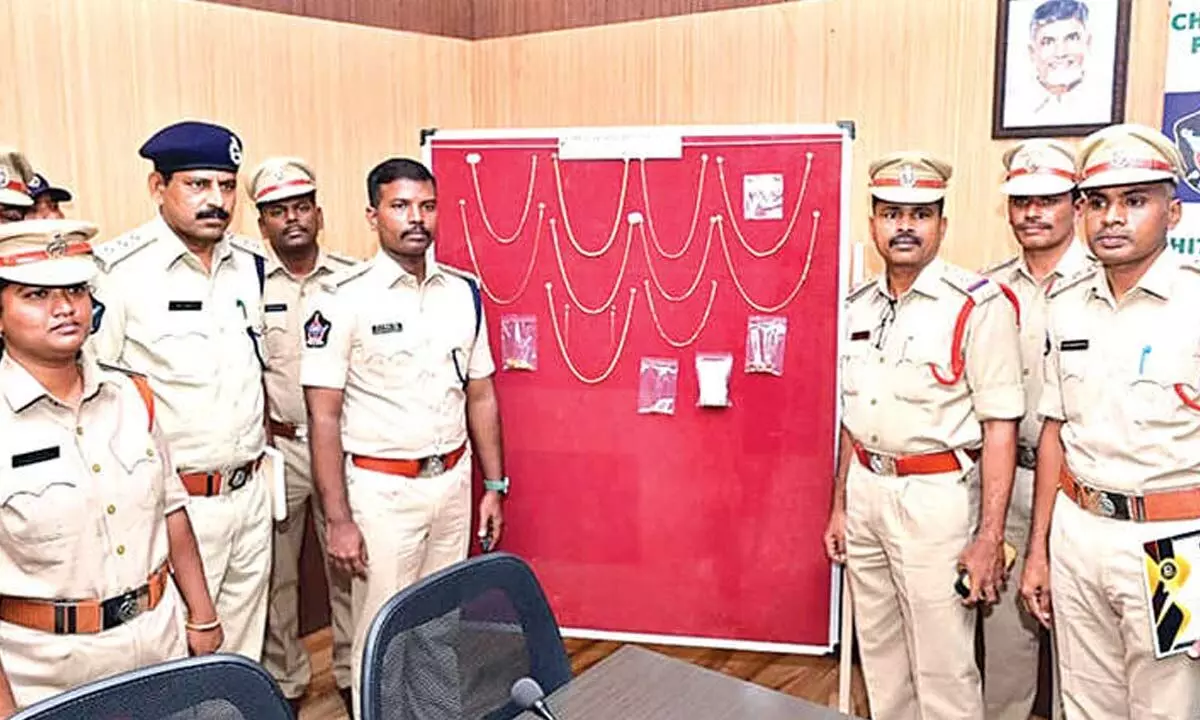 Chittoor police solve 2 property offence cases, 3 nabbed