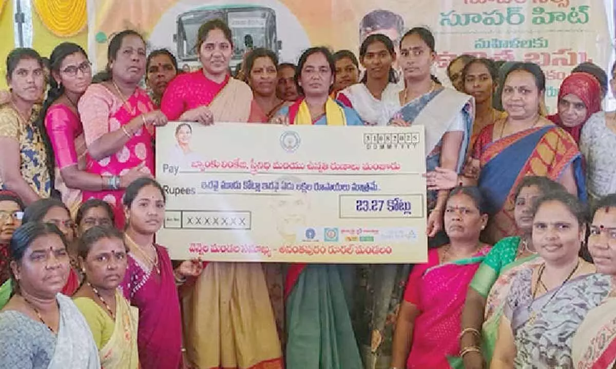 Super Six schemes are a super hit: Paritala Sunitha Super Six schemes are a super hit: Paritala Sunitha