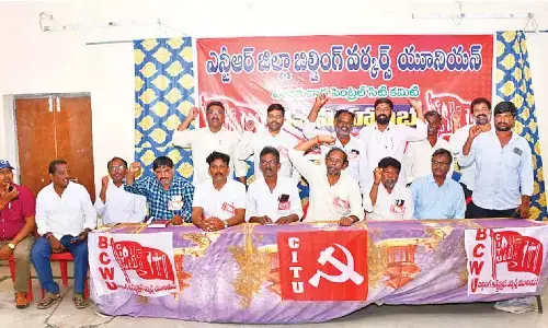 Revival of welfare board for building workers demanded