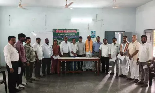 Sangala Ayyappa Reddy Unanimously Elected Chairman of Red Cross Society, Jogulamba Gadwal