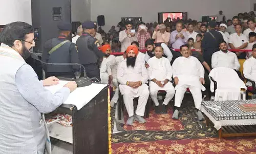 Saini listens to ‘Mann Ki Baat’ programme