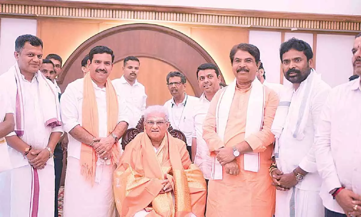 BJP mounts show of strength in Dharmasthala, seeks CBI/NIA probe