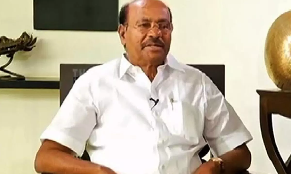 Ramadoss to announce PMK decision on disciplinary action against son Anbumani tomorrow Ramadoss to announce PMK decision on disciplinary action against son Anbumani tomorrow