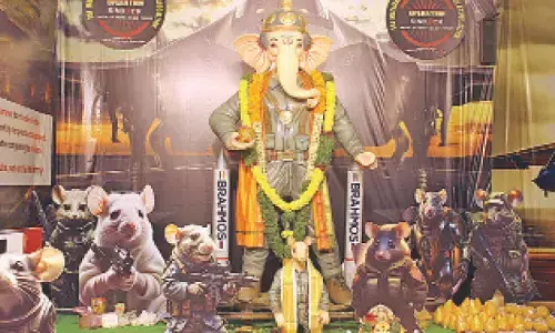 Uppuguda’s ‘Op Sindoor Ganesh’ turns festival into a lesson in civic values