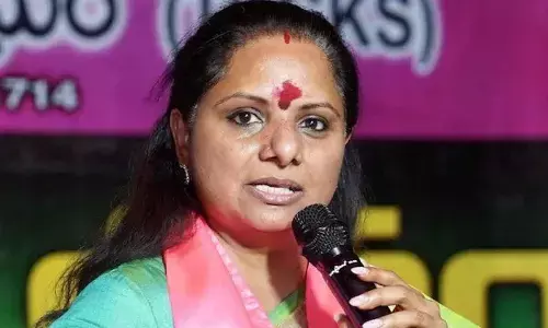 Kavitha suspended from BRS