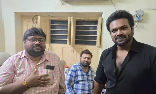 Rocking Star Manchu Manoj Visits Ailing Actor Ramachandra