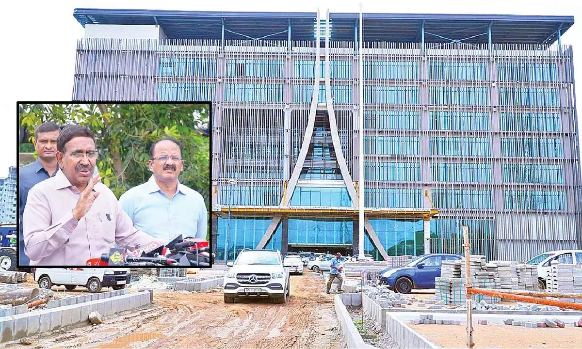 All municipal depts to be shifted to new CRDA building soon