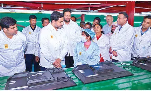 Lokesh opens 2 mfg units in Kopparthy hub