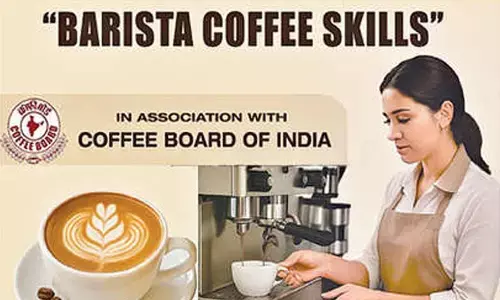 Free Barista training for tribal youth in Araku