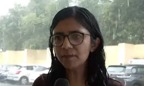 Swati Maliwal visits flood-hit Yamuna bazar, donates one-month salary to Punjab relief fund