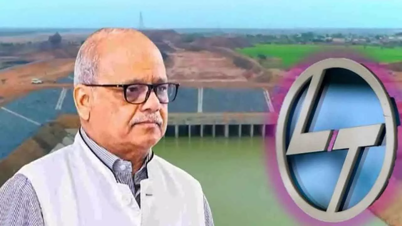 L&T hid facts about Medigadda barrage: Ghose panel L&T hid facts about Medigadda barrage: Ghose panel