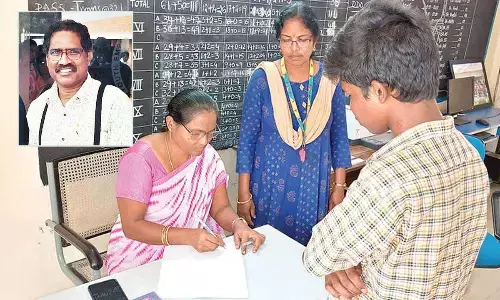 A logbook that keeps a track of students’ attitude