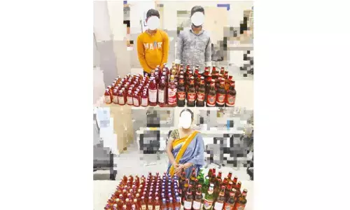 South Zone police bust illegal liquor ring, arrest 3