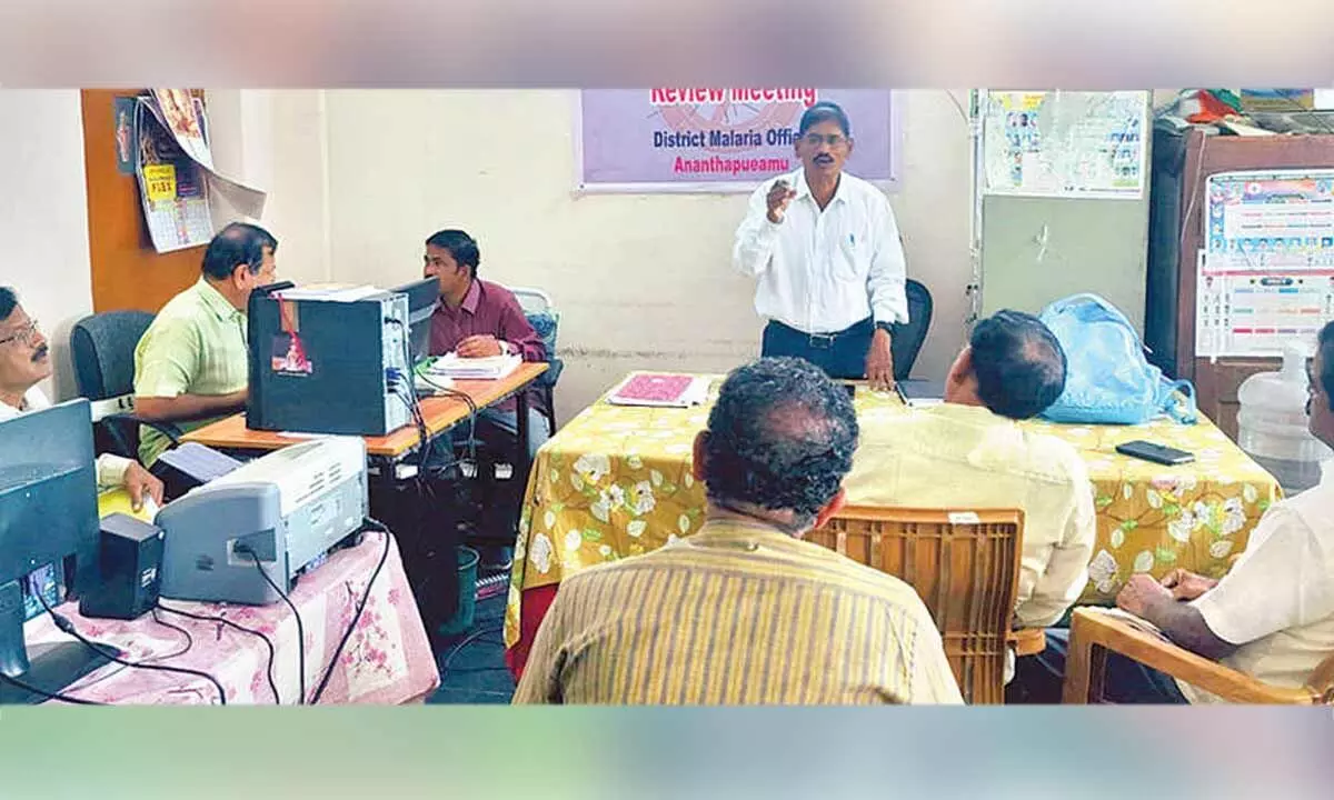 Malaria review held as per NVBDCP guidelines