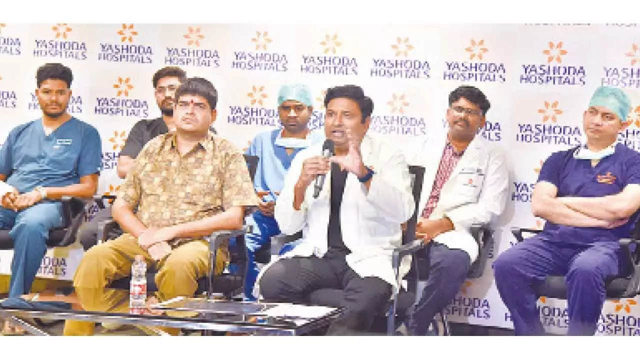 First 3D-printed titanium talus bone surgery in Telugu States First 3D-printed titanium talus bone surgery in Telugu States