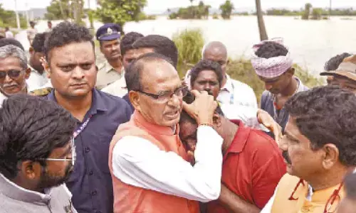 Agri Minister Shivraj visits flood-affected areas in Pb