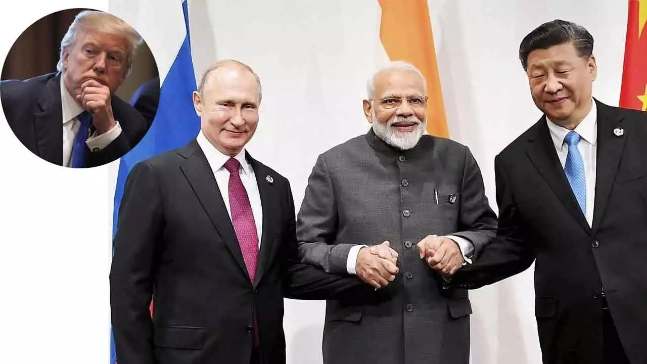 We’ve lost India, Russia to darkest China: Trump