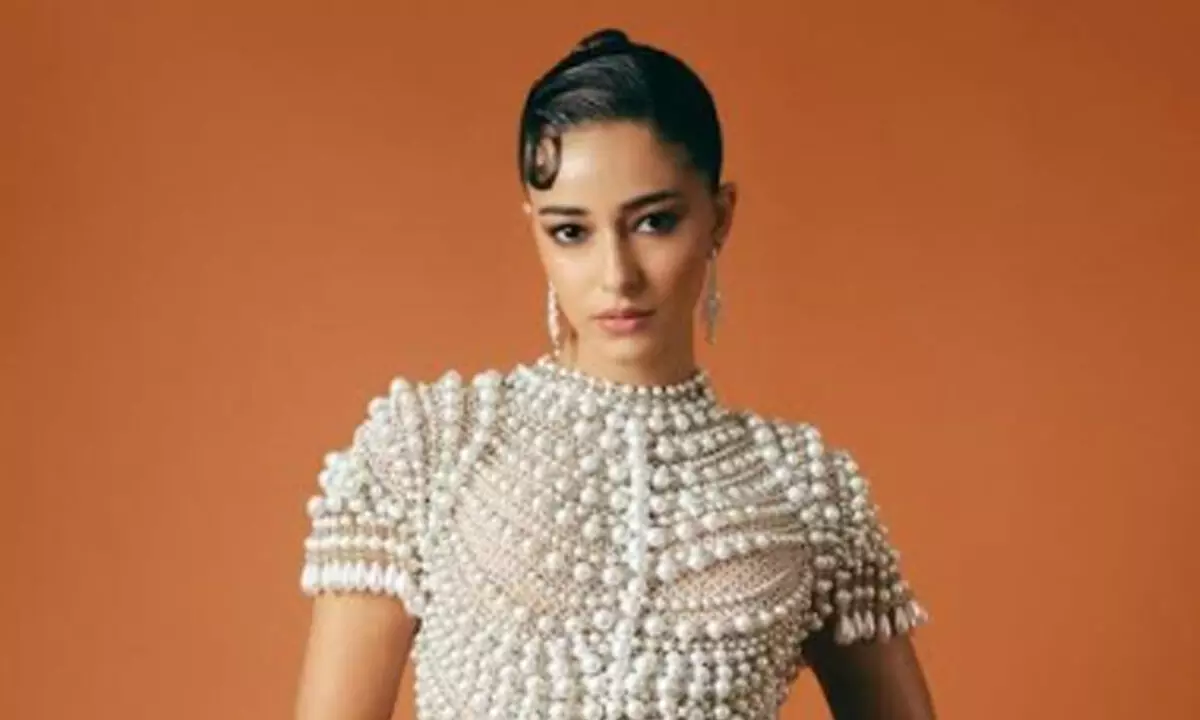 Ananya Panday stuns in pearl-studded dress Ananya Panday stuns in pearl-studded dress