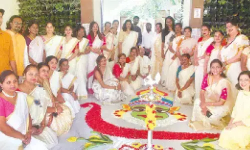 Students enliven teachers’ day with Onam-themed celebrations