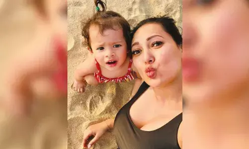Rochelle Rao expresses how her 1st year of motherhood felt like