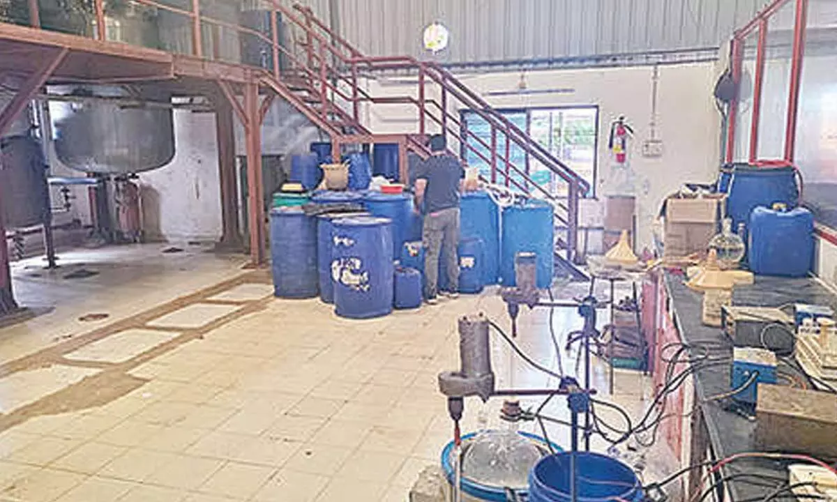 Huge drug bust in Hyderabad Huge drug bust in Hyderabad