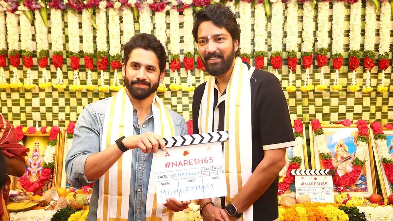 Allari Naresh returns to comedy with fantasy-driven ‘Naresh65’ Allari Naresh returns to comedy with fantasy-driven ‘Naresh65’