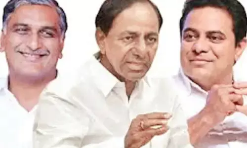 Harish, KTR go into huddle with KCR over Kavitha’s allegations