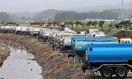 South Korea makes all-out efforts to supply water to drought-hit region